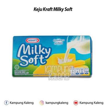 Promo Harga Kraft Milky Soft 165 gr - Blibli