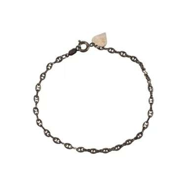 1901 Jewelry Gelang Wanita Herme Black Silver