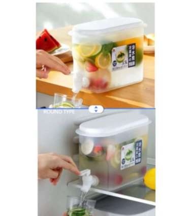 Despenser 3 in 1 jus 5,1 L ( 1 Pcs ) Dan Despenser jus Kulkas 3,5 L ( 2 Pcs) 3,5L