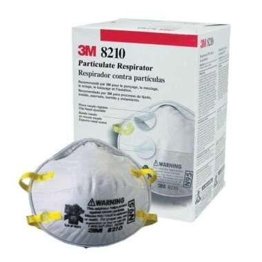 Masker 3M Filter Udara Anti Polusi Respirator N95 1 PCS
