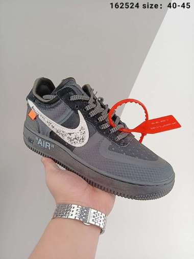 air force low off white black