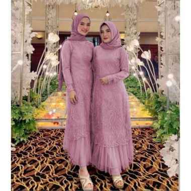 Harga Bridesmaid Dress Satin Pink 