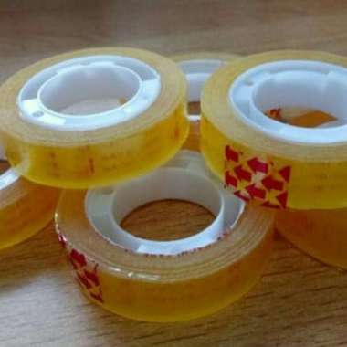 Lakban/Isolasi Kecil Nachi 12 mm Bening Transparan 25 yard