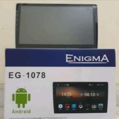 Head unit double din Enigma eg 1078 android 10inch DVD