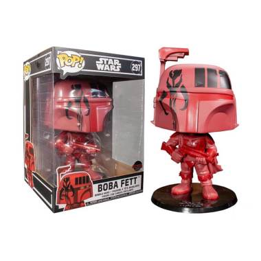 Funko POP! Star Wars Boba Fett BURG Futura Red Action Figure [Exclusive/ 10 Inch]