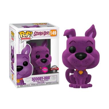 Funko POP! Animation Scooby-Doo Scooby-Doo Purple Flocked Action Figure [Exclusive]