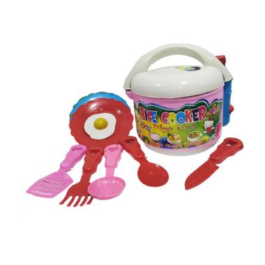 Mainan Anak Masak Masakan / Rice Cooker Magic Com Cook MULTICOLOR