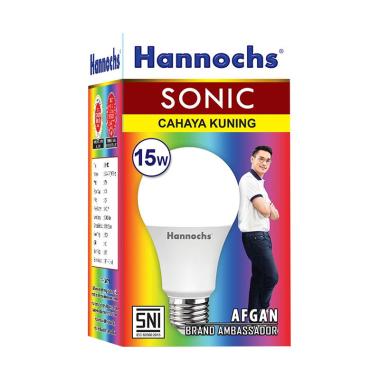 Hannochs Lampu LED Sonic 15 watt Cahaya Kuning KUNING