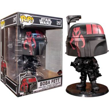Funko POP! Movies - Star Wars - Boba Fett Black 10 Inch Exclusive