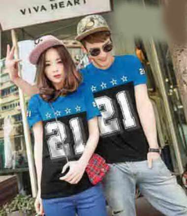 KAOS COUPLE PASANGAN REMAJA KAPELAN PACAR KAOS COPLE KOPLE BAJU CAUPLE KOPEL 10328