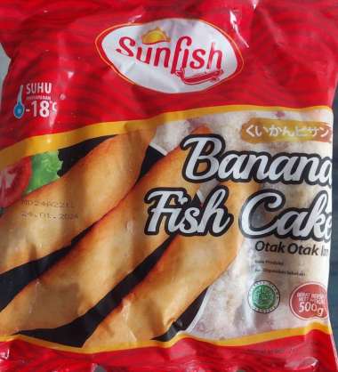 SUNFISH BANANA FISH CAKE 500gr