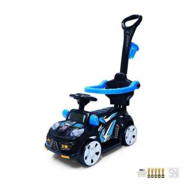 Mobil Dorong AU 663 SSC 883 WW 698 Mobil Duduk Anak / Perfecto / Ride On / Mobil Anak Biru Hitam