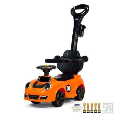 Mobil Dorong AU 663 SSC 883 WW 698 Mobil Duduk Anak / Perfecto / Ride On / Mobil Anak Orange