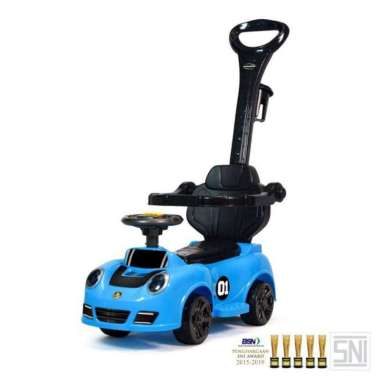 Mobil Dorong AU 663 SSC 883 WW 698 Mobil Duduk Anak / Perfecto / Ride On / Mobil Anak Biru