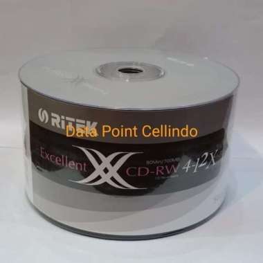 CD-RW Ritek ECEREAN /cd rw blank / cdrw kosong Ritek Bulk pack /SATUAN