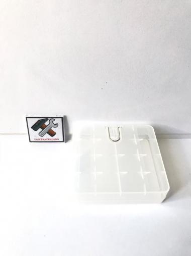 OEM Tempat Baterai for 18650 Lithium Ion - Putih [4 Slot] PUTIH