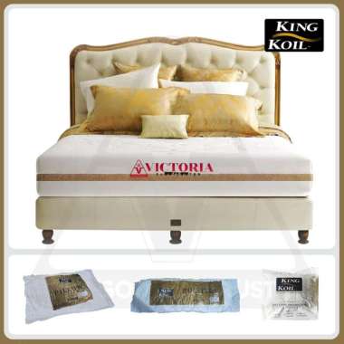 King Koil  Princess Elizabeth  Fullset Full Set 200 x 200  200x200  Kasur Spring Bed Springbed Murah Surabaya Sidoarjo Malang