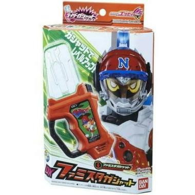 Bandai DX Famita Gashat Kamen Rider Ex aid Mainan Anak