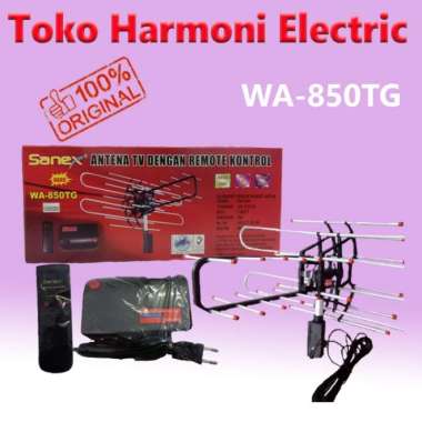 Sanex Antena Outdoor Tv With Booster Puls Remote Wa-850Tg Original 100% (Kode 5924)) Multicolor