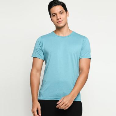 VM Polos Kaos Pendek Pria XXL Hijau muda