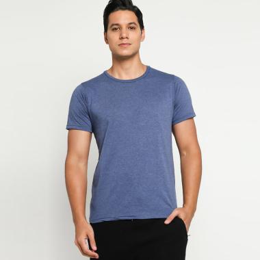 VM Polos Kaos Pendek Pria L biru