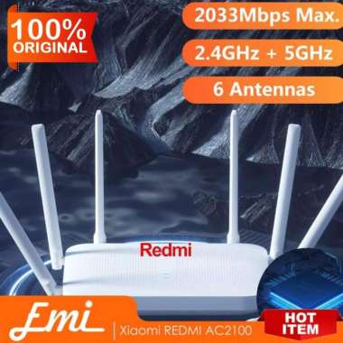 Xiaomi Redmi WiFi Router Gigabit AC2100 2033Mbps High Big Antena .