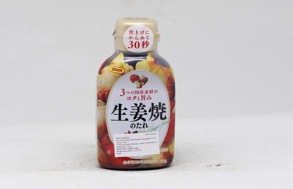 NIHON SHOKKEN Butarikugaoishi Syogayakino Tare Saus [210 mL]