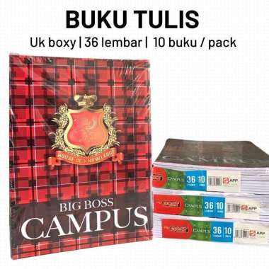 Buku Tulis Bigboss 36 Lembar - Buku Tulis Bigboss Boxy