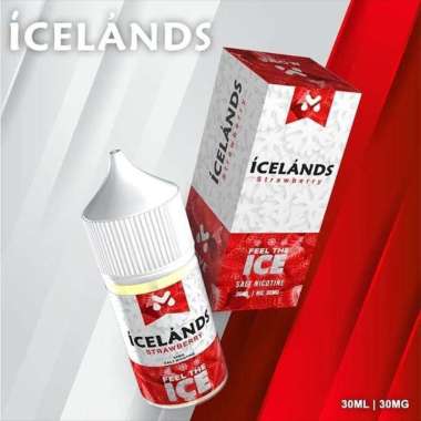 Icelands Strawberry Salt Nic 30mg 30mg null