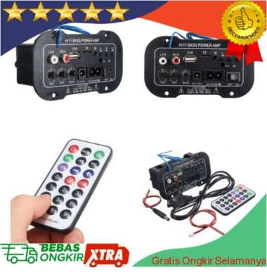DIY PCB Sound Speaker Amplifier Board Bluetooth USB FM Radio Rakitan