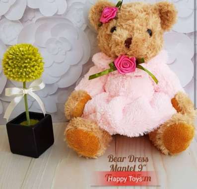 Boneka Teddy Bear House Pink