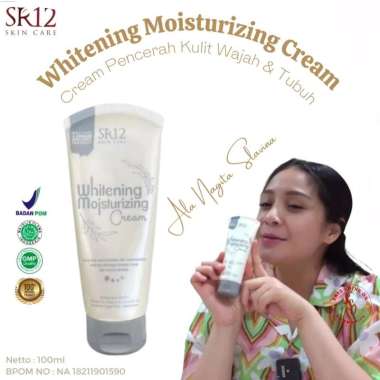 LOTION PEMUTIH BADAN PERMANEN BPOM WHITENING MOISTURIZING CREAM SR12 INSTANT WHITENING BODY LOTION &