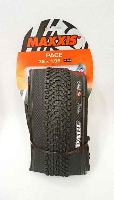 BAN LUAR MAXXIS 26X1.95 PACE YELLOW LOGO KODE-S0760063