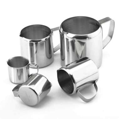 Gelas Milk Jug Kopi Espresso Latte Art Stainless Steel Praktis 10 Oz