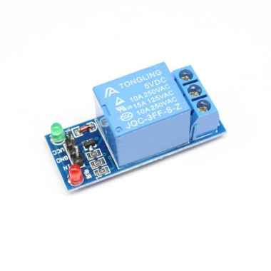 Relay Module 1 Ch Channel 5V DC Low Level Trigger Arduino