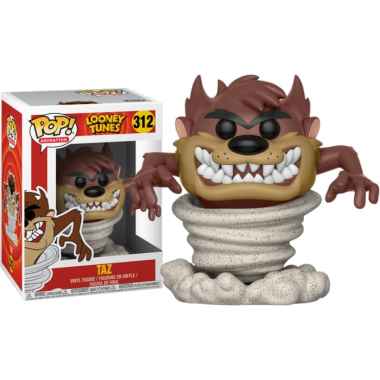 Funko POP! Animation Looney Tunes Taz with Tornado Action Figure