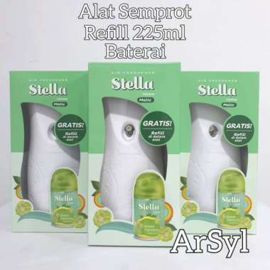 Stella Matic Alat Semprot Pengharum Ruangan Otomatis - Green Fantasy