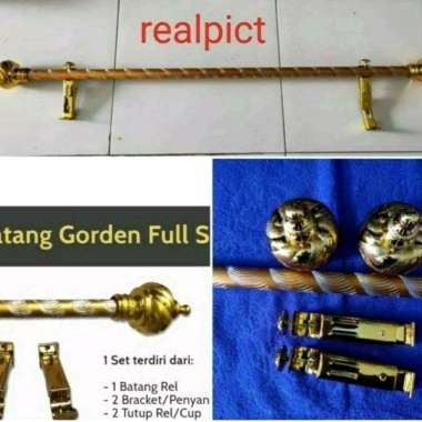 Batang Gorden Full Set (1,1,5,2 ) Meter 2METER