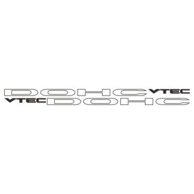 Sticker DOHC VTEC Honda Civic EG6 Multicolor