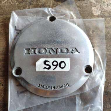 Cover Tutup Magnit Honda CS90 S90Z Original Honda Japan Silver