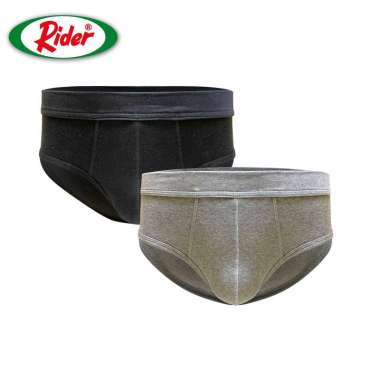 Rider Classic Brief - Celana Dalam Pria - Man Underwear R571B 1Pcs Hitam S