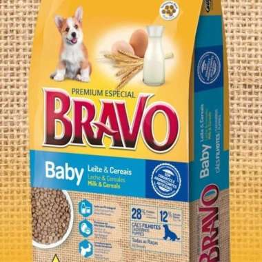 bravo puppy dog food 20kg premium khusus ekspedisi
