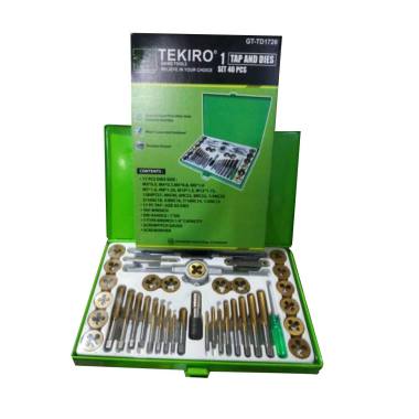 TEKIRO Set Tap and Die [40 Pcs] 02 HIJAU