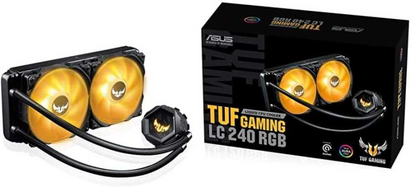 CPU AIO Cooler ASUS TUF GAMING LC II 240 ARGB 240mm Watercooling CPU BLACK