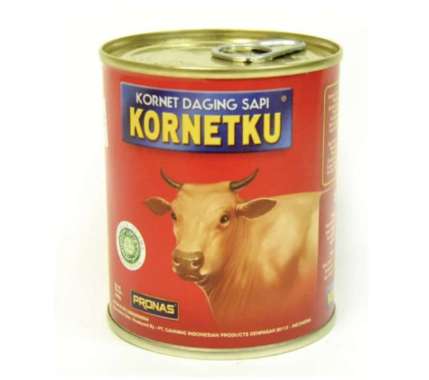 Kornetku Pronas 340g / Kornet ku Pronas Kaleng Besar / Corned Beef