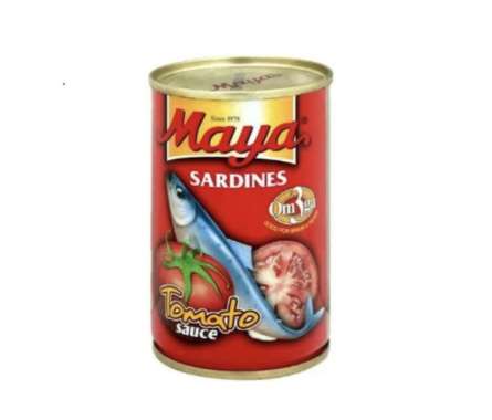 Maya Sarden Saus Tomat 425g/ Maya sarden/ Maya Besar