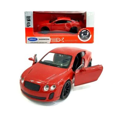 Welly 43623CW Bentley Continental Supersports Diecast - Red
