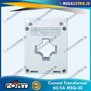 Fort Current Transformer 60/5A MSQ-30 / CT Panel Meter 60 Ampere / 60A MSQ30