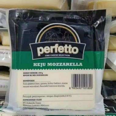 Keju Mozzarella 250 GR - PERFETTO