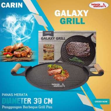 BARBEQUE GRILL PAN PANGGANGAN DAGING SUPER GALAXY GRILL 30 CM
